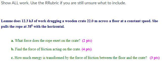 What Is The Force Of Friction Acting On The Crate? I Am Offering 30 Points.