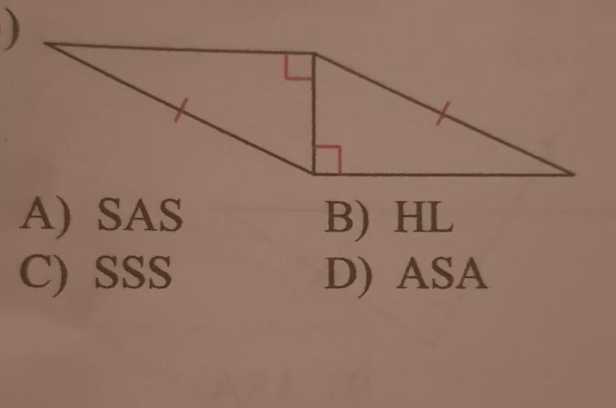 The Directions Says State If The Two Triangles Are Congruent. If They Are State How You Know