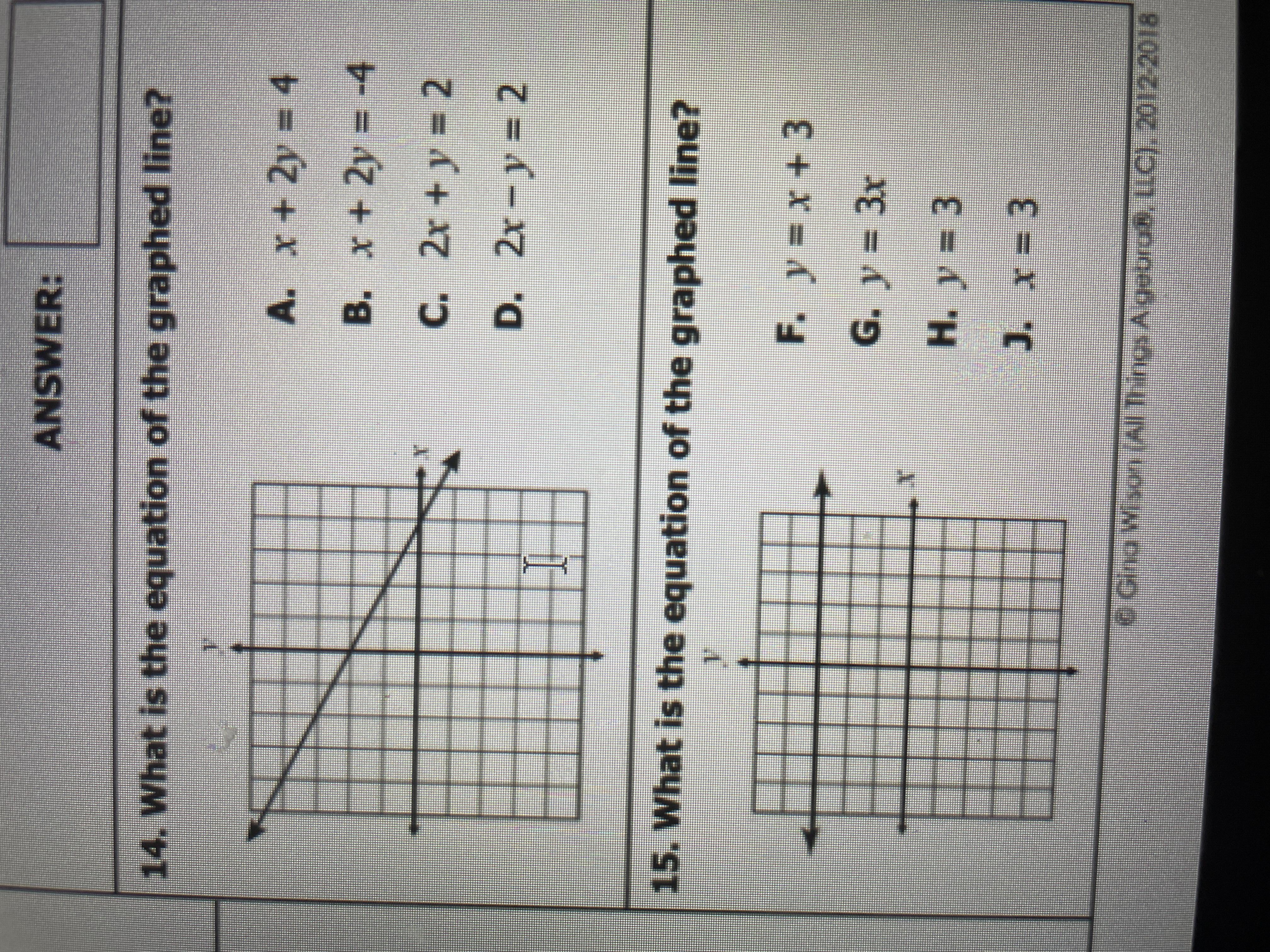 What Are The Answers To Questions 14. And 15 ?