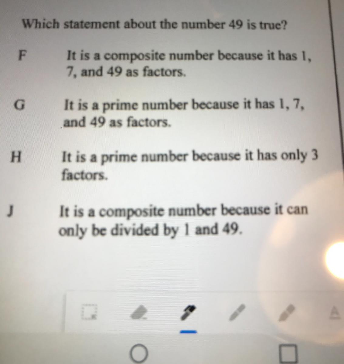 Which Statement About The Number 49 Is True