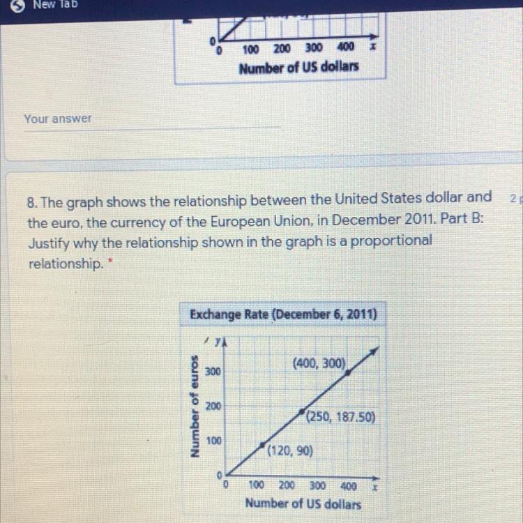 PLEASE HELP THERE ARE TWO PARTS!!The Graph Shows The Relationship Between The United States Dollar Andthe