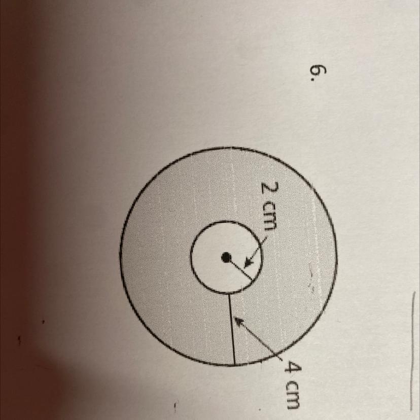 Calculate The Area Of The Shaded Region. Someone Please Help!