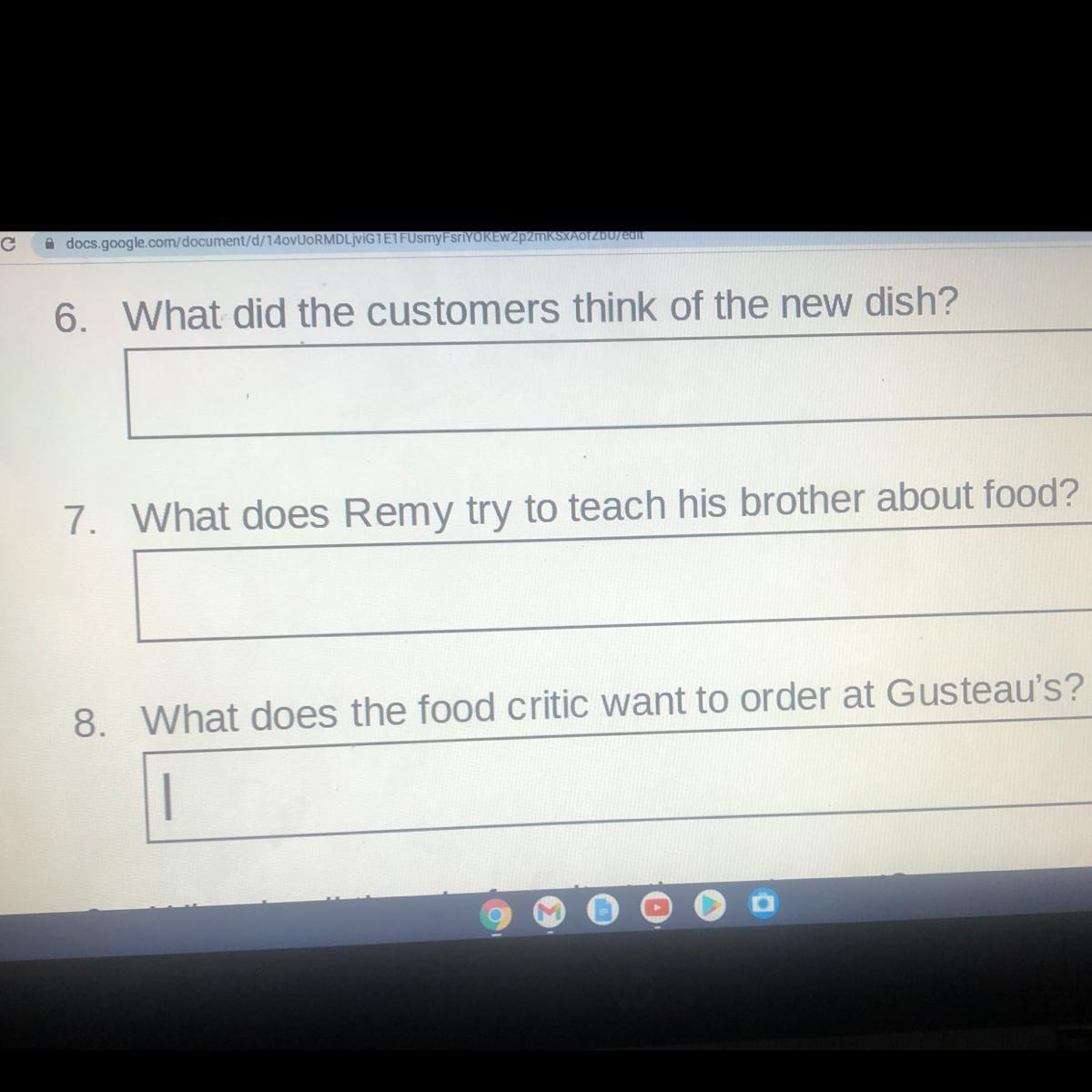 If You Know Ratatouille The Movie Well Please Answer This Ill Mark As Brainlister 