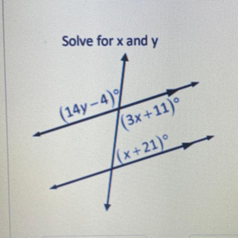 Solve For X And Y, Will Mark Brainliest Please Help! 