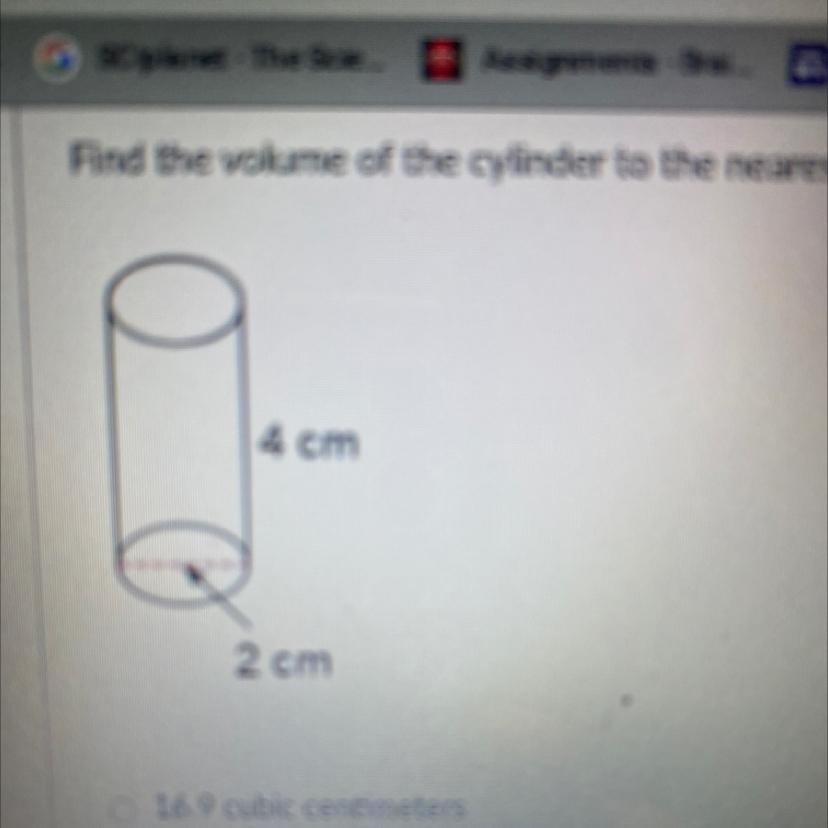 How Do I Find The Volume To The Nearest 1 Decimal Place?