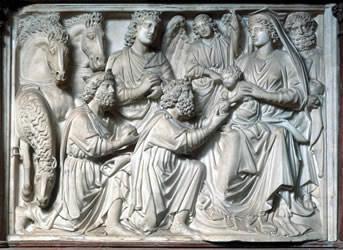 URGENTHow Does The Gothic Relief Sculpture, Adoration Of The Magi, Reflect Another Culture's Influence?