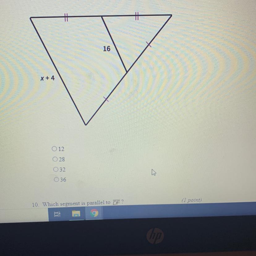 What Is The Value Of X? Midsegments Of Triangles 