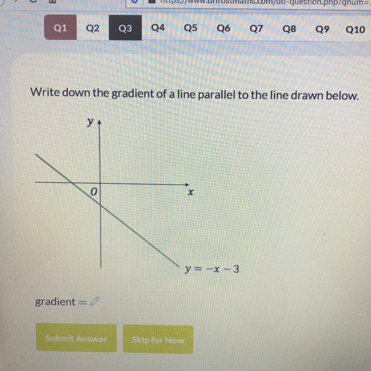 Please Help Find The Gradient :)