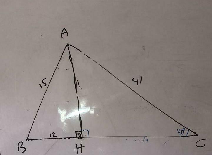 Calculate AH And HC 