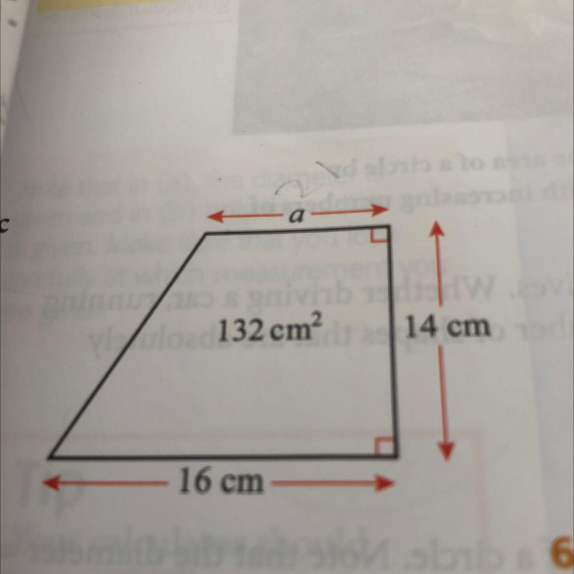 The Area Of A Trapezium Is 132 Cm. Its Height Is 14 Cm The Larger Parallel Side Is Longer Than The Other