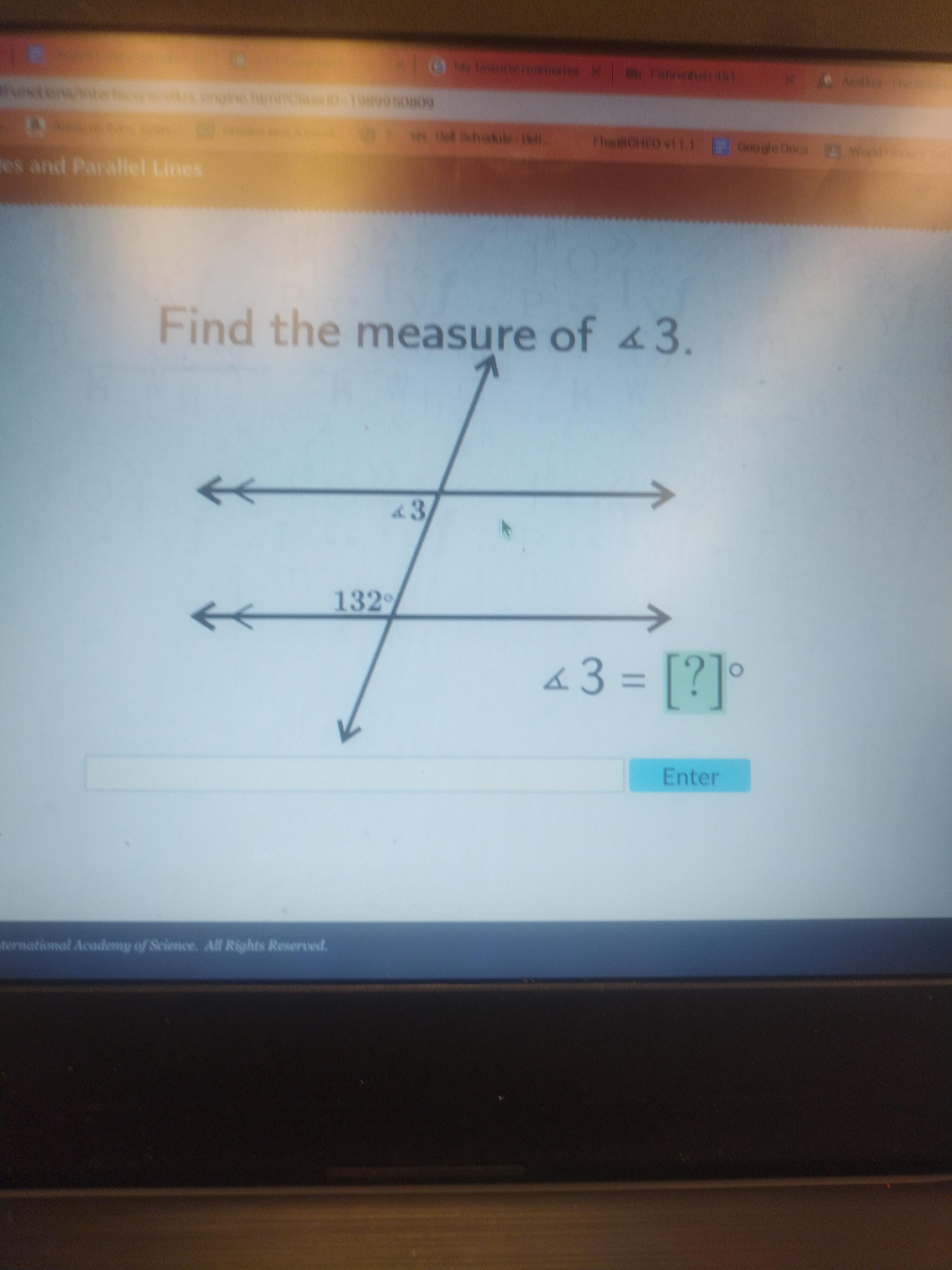 Find The Measure Or 3