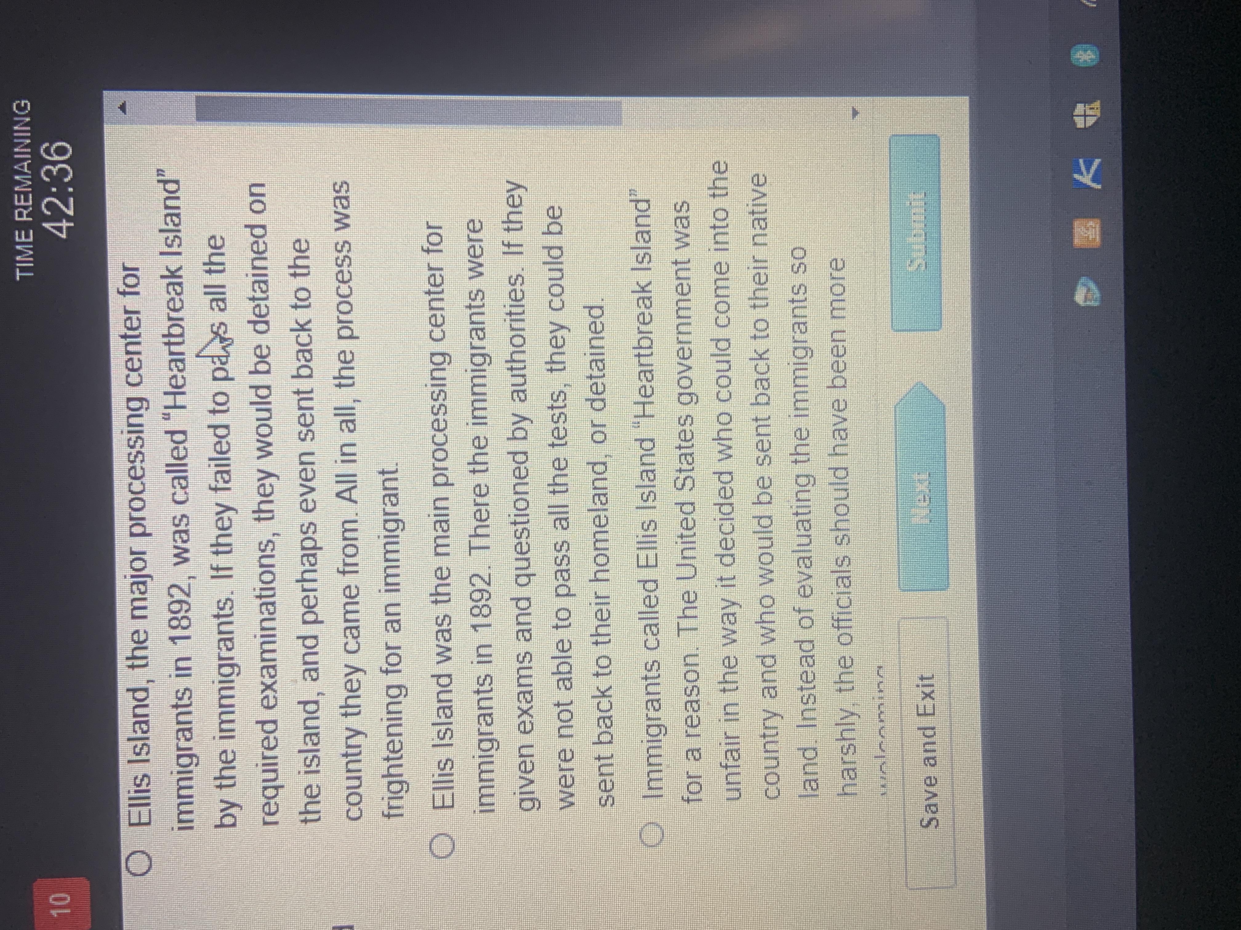 Read The Excerpt From Immigrant Kids, By Russell Freedman. (Image 1)Which Answer Choice Best Paraphrases