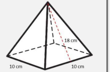 NEED ASAP!!Find The Surface Area Of The Pyramid. 