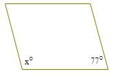 Find The Value Of X In The Parallelogram.(Picture To This Below)The Value Of X Is___