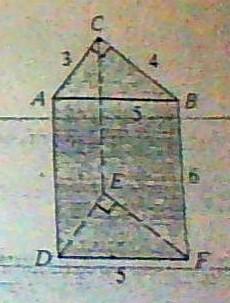 The Base Of The Right Prism Shown Is A Right Triangle.1. Name Two Lines Parallel To AD.2. Name A Line