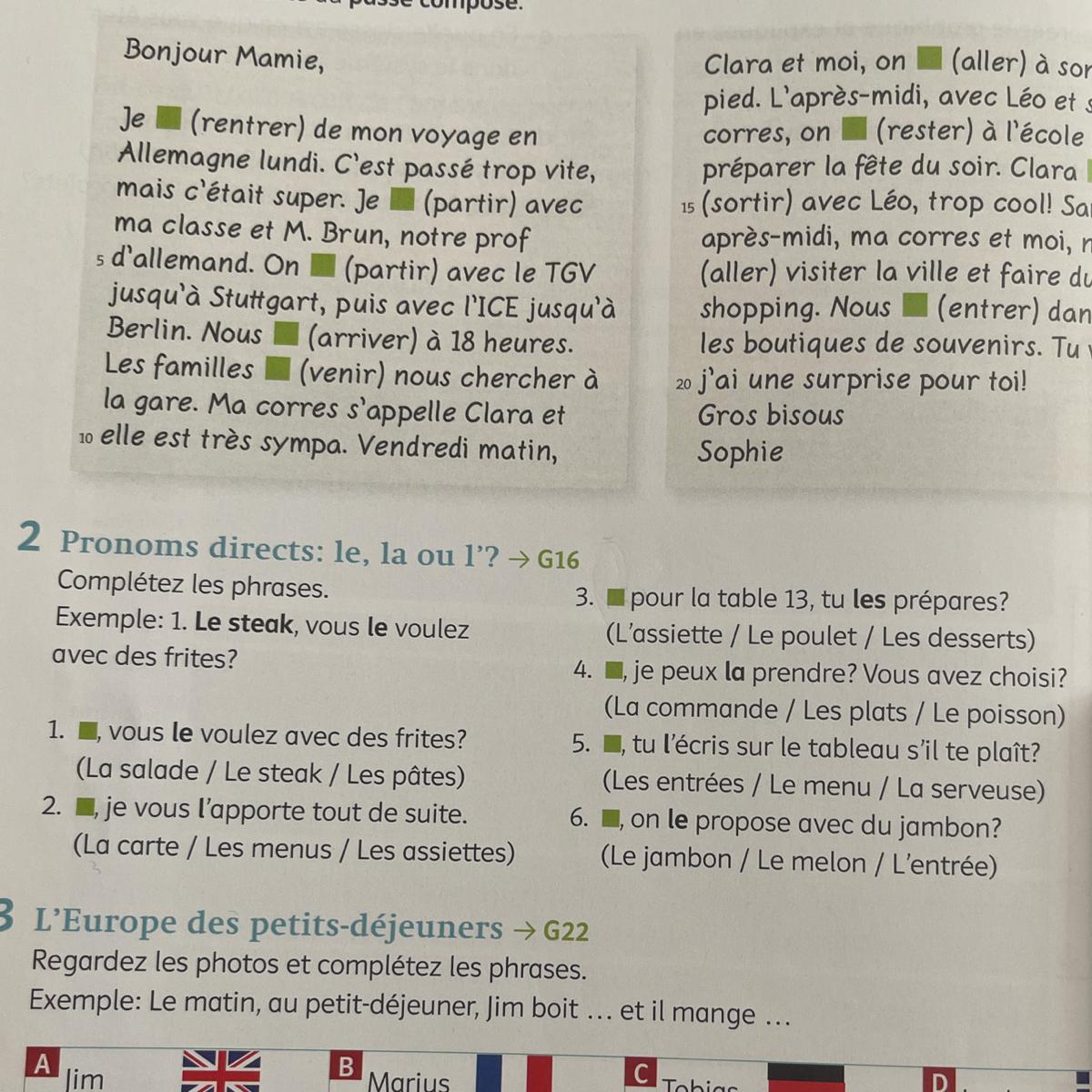 Help Me Gast In French Number 2