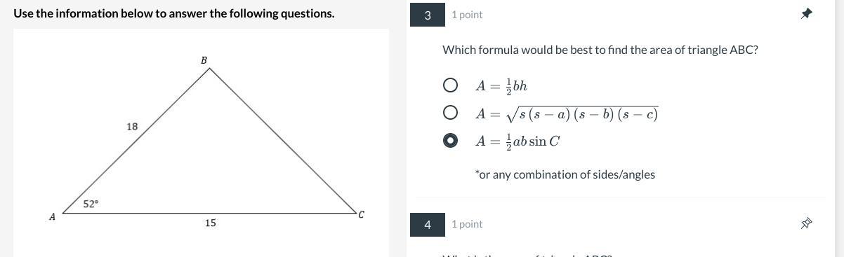 What Formula Do I Use To Find Area? ABC