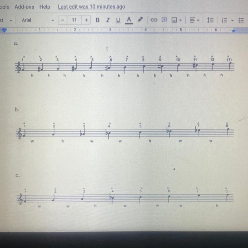 8. Which Of The Following Scales Match The Key Of This Piece? Check Your Answer And Namethe Scale.