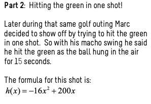 Can You Help Me Please?A. How Can Marc Provide Proof That His Mighty Shot Actually Hung In The Air For