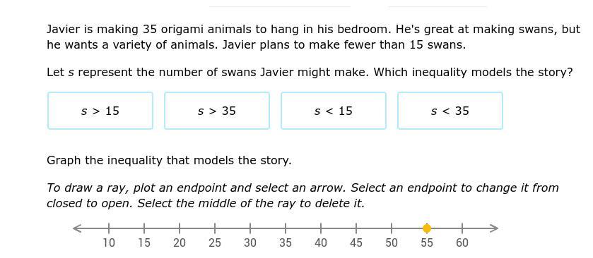 Javier Is Making 35 Origami Animals To Hang In His Bedroom. He's Great At Making Swans, But He Wants