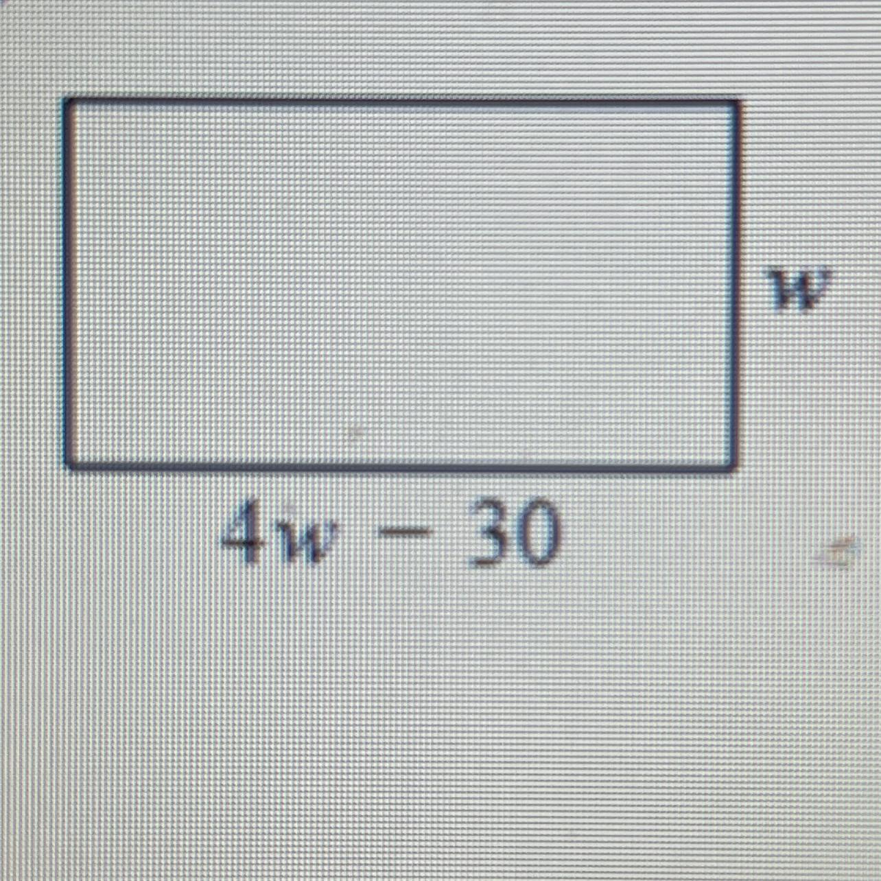 HELPThe Perimeter Of A Rectangular Pool Is 740 Yd. If The Length Is 30 Yd Less Than Four Times The Width,