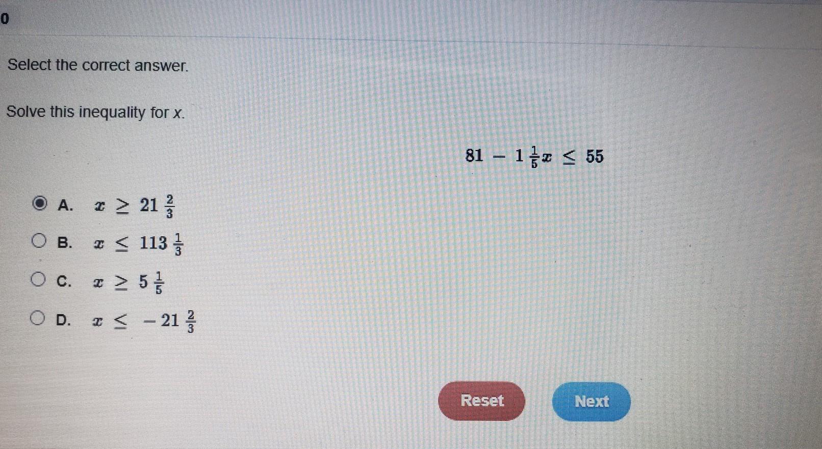 Solve This Inequality For X. Please Hurry I Will Give Brainliest