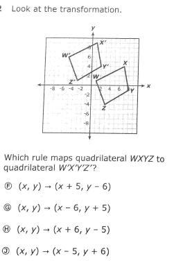 Describe The Sequence Of Transformations From Quadrilateral WXYZ To W"X"Y"Z"