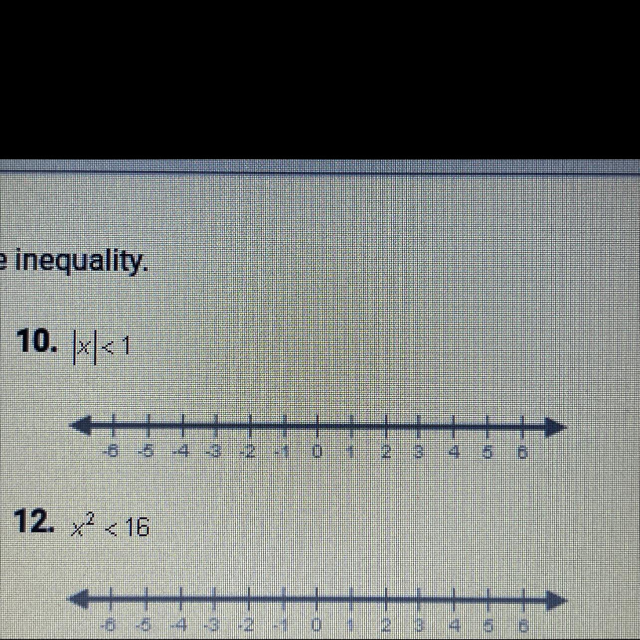 Only Need Help With Question 10graph The Solution To The Inequality