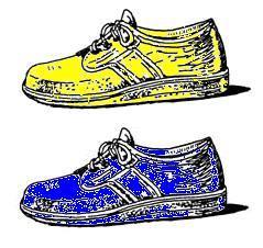 Practice Describing These Shoes By Equating Actions With The Following Formula. Escribe Tres Frases Comparando