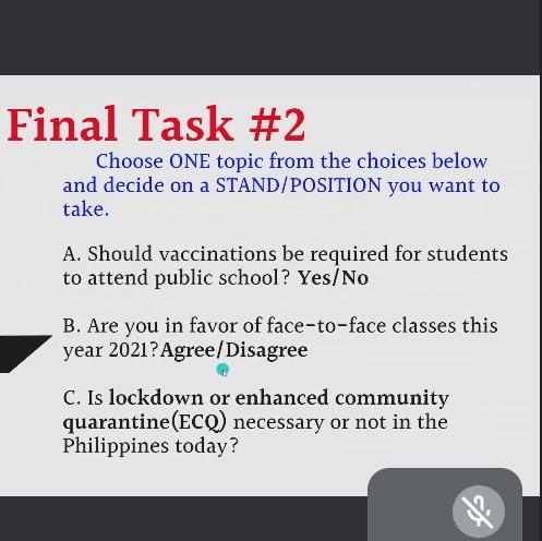 ExampleWHAT? VaccineWHAT DO YOU THINK ABOUT IT? Vaccine Are Necessary WHY? Its Reduces Disease Disability