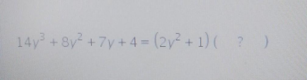 What Is The Missing Factor In The Following Factoring Problem