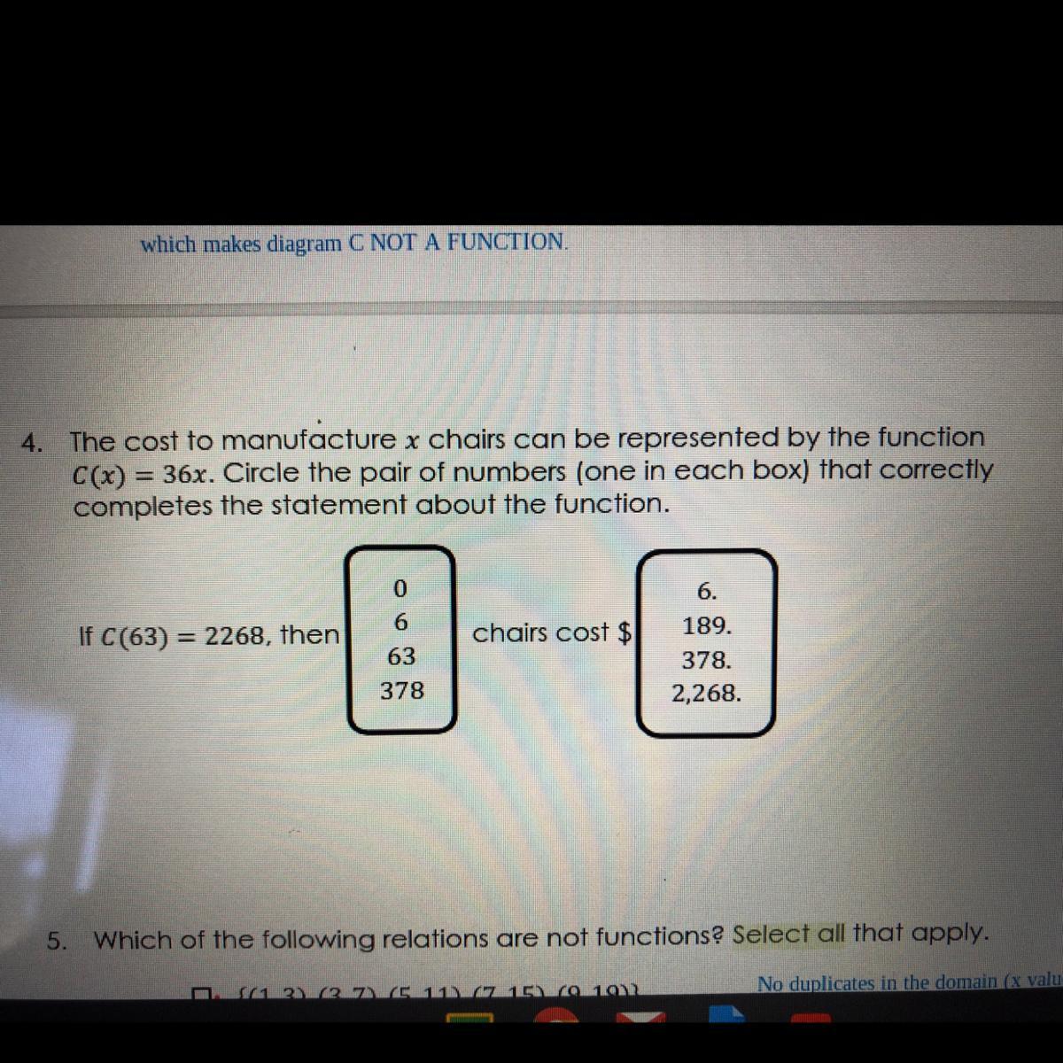 PLEASE HELP! This Is The Only Question I Dont Get About Functions. 