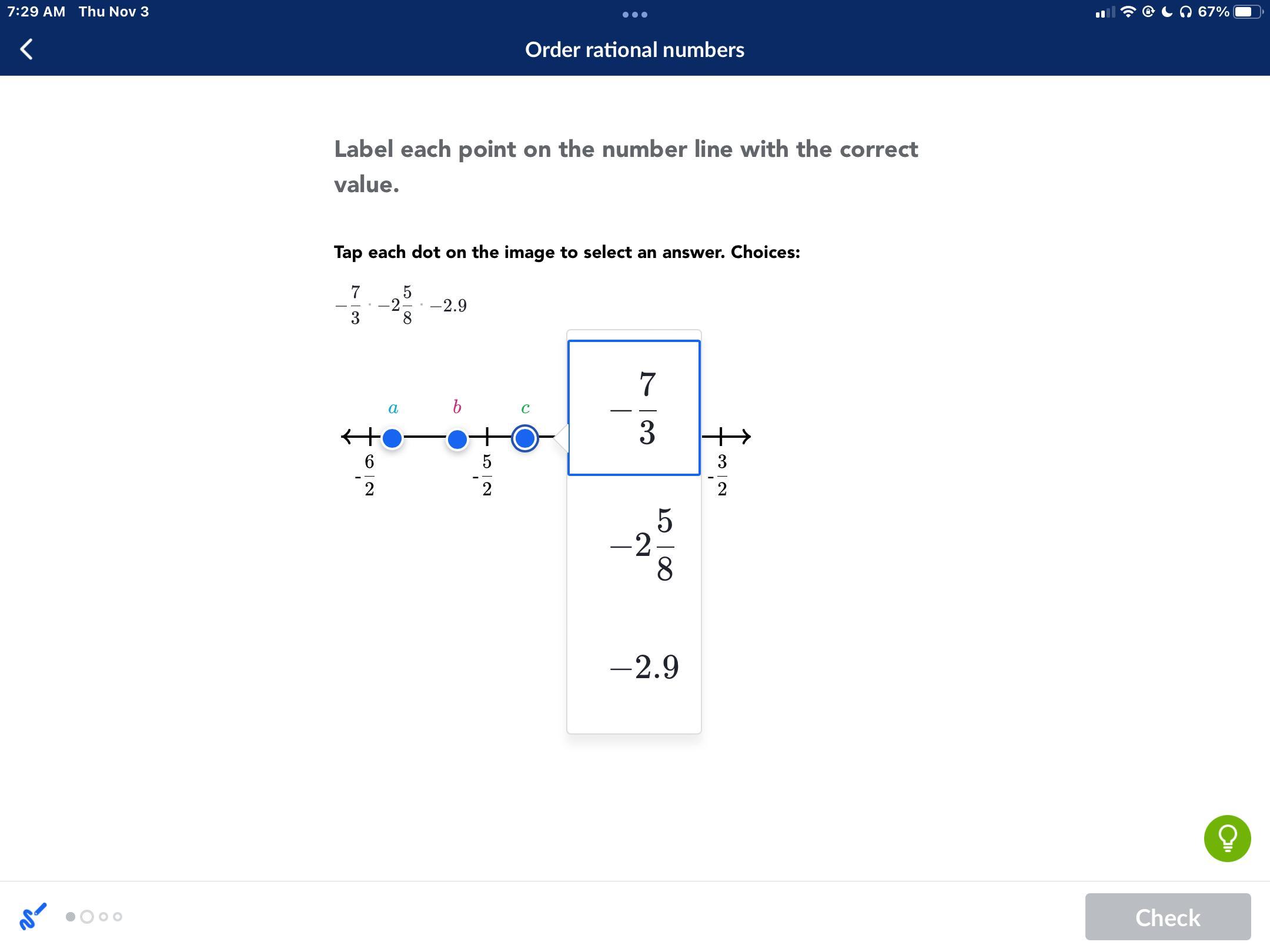 Label Each Point On The Number Line With The Correct Value