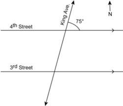 1. All Numbered Streets Runs Parallel To Each Other. Both 3rd And 4th Streets Are Intersected By King