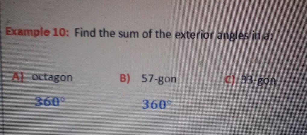 Can Someone Please Help Me Find The Value Degree Of 33-gon
