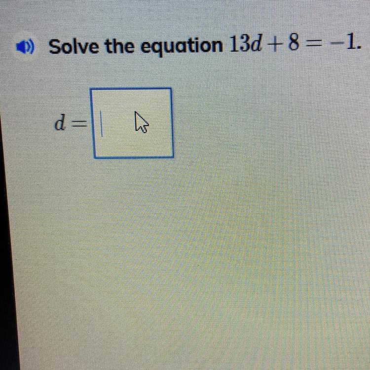 What Is Equal To D? Im Sorry But I Need Help. 