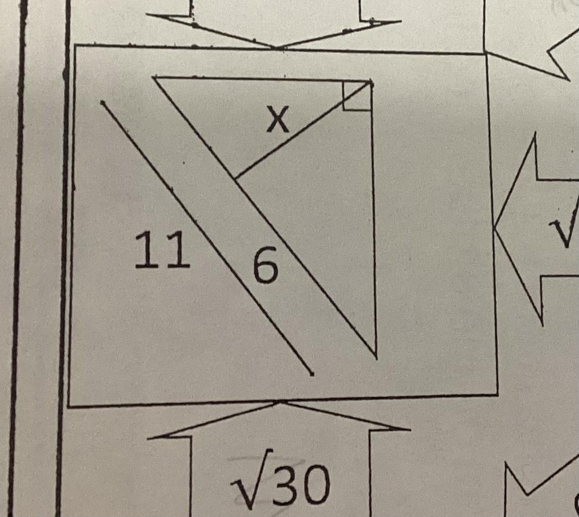 Similar Right Triangles. Please Help Me With This