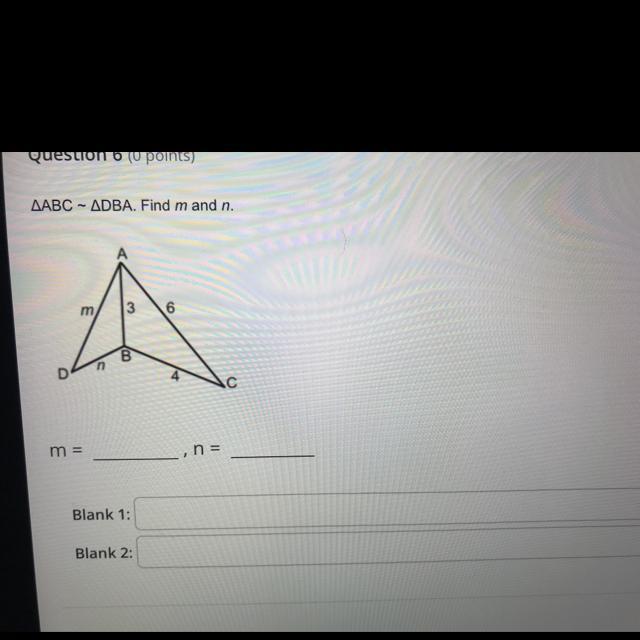 Abc- Bda. Find M And N