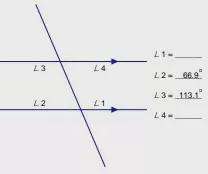 Where Can I Find L1 And L4 ? For Missing Alternate Angles 