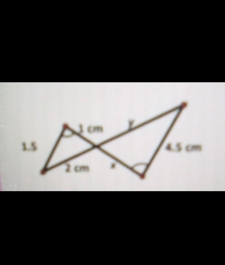 50 Points!!Solve For X And Y Given The 2 Triangles Are SIMILAR