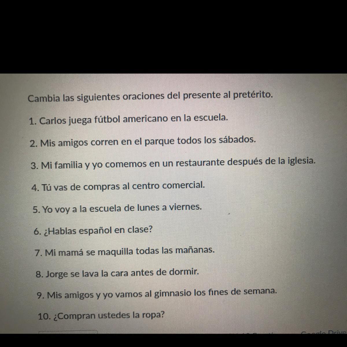 Please Help If U Speak Spanish