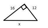 HELP DUE IN 10 MINS!Find The Missing Side Measurement.Your Answer Should Be A Simplified Radical Or A