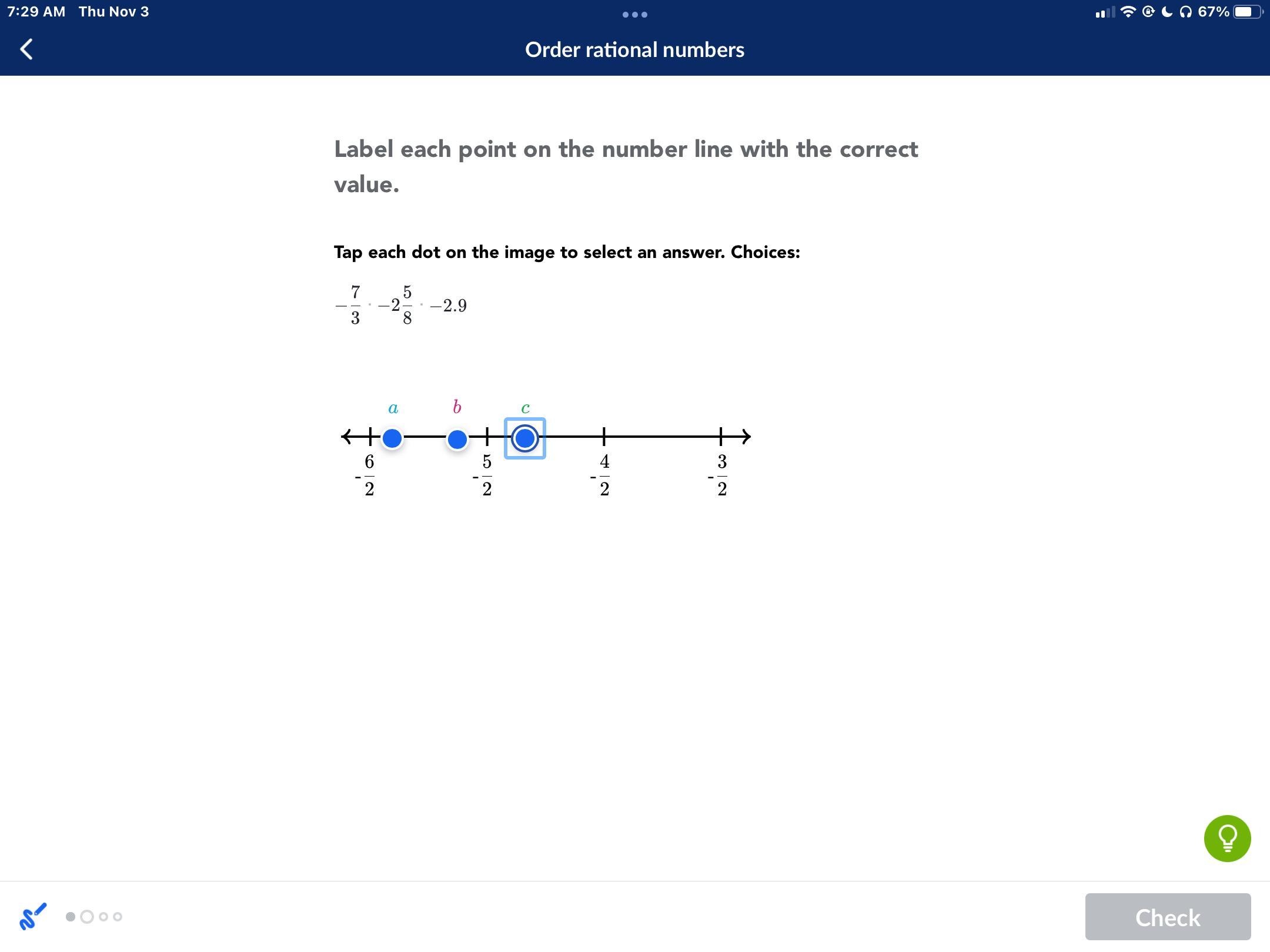 Label Each Point On The Number Line With The Correct Value