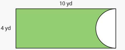 Plssssss Help Me! What Is The Area Of The Shaded Portion To The Nearest Hundredth?