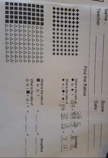 Simplified What Is The Ratio Of To ? = What Is The Ratio Of A To ( +) ? 