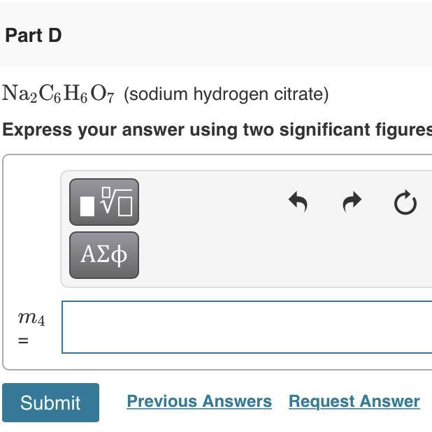 Calculate The Number Of Grams In Sodium In 8.4g Of Na2C6H6O7 (sodium Hydrogen Citrate) Express Your Answer