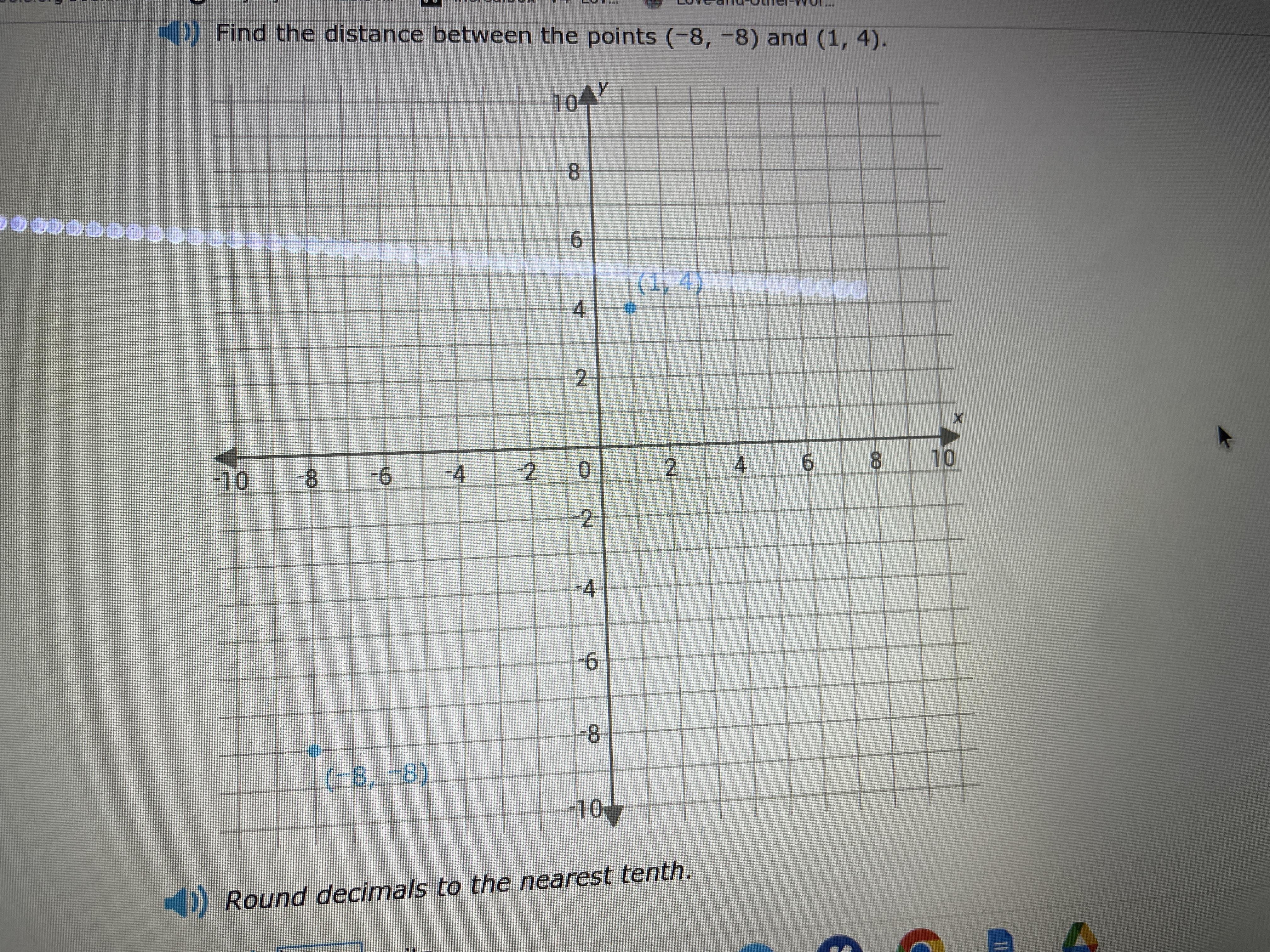 Hey! Can Someone Help Me With Find The Distance Between Two Points. Thank You So Much!