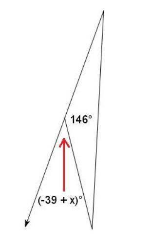 Find The Value Of X.A) 71 B) 72 C) 73 D) 75