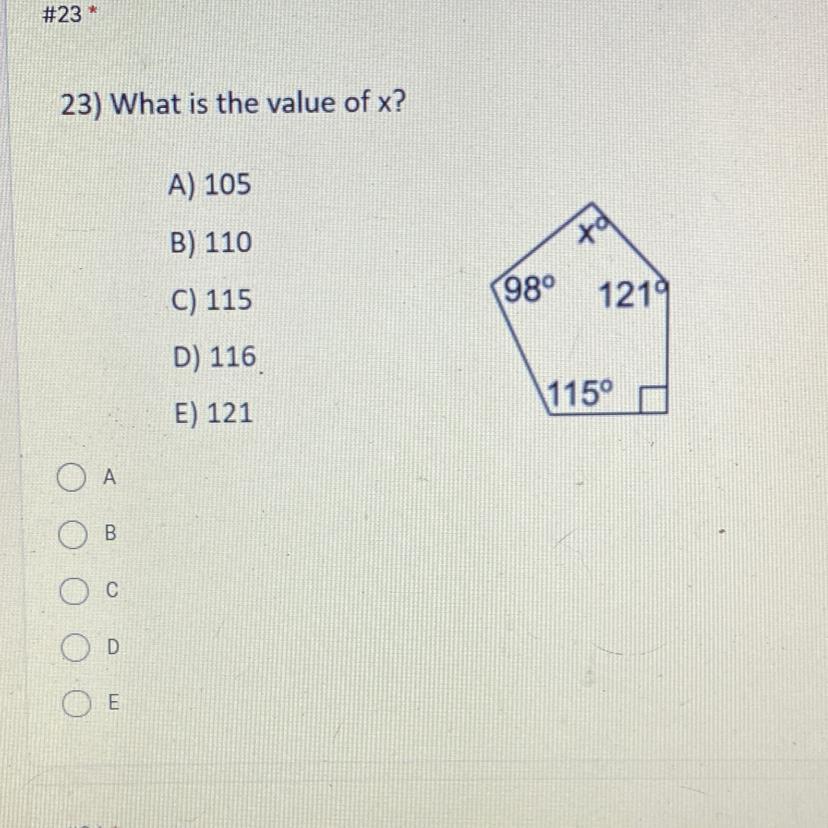 What Is The Value Of X WILL GIVE BRAINLIEST ANSWER 