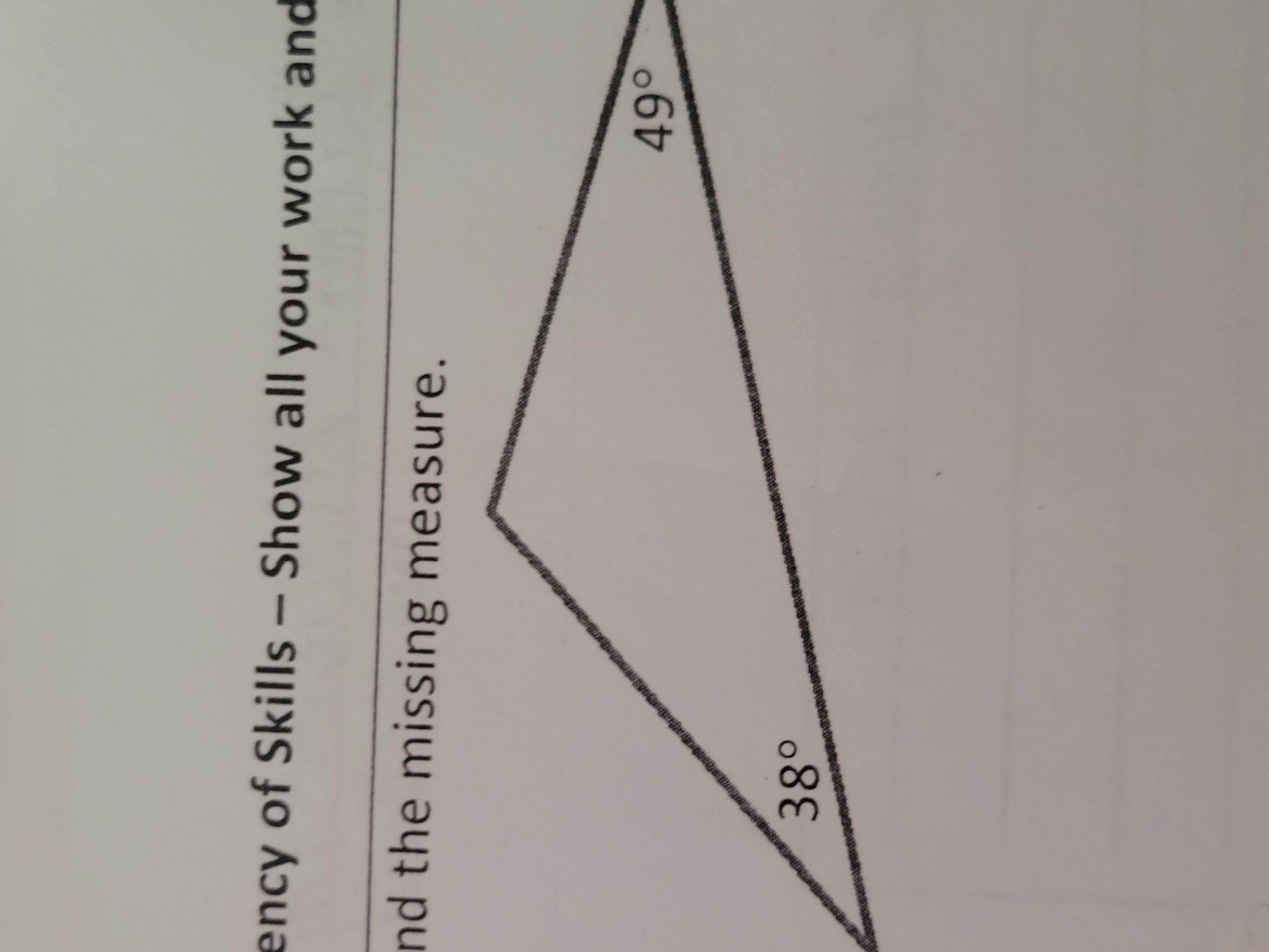 Find The Missing Measure